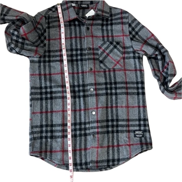 NWT Wezc Stockholm Oden Unisex Plaid Jacket - Picture 9 of 12